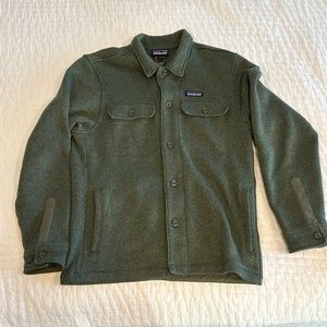 Patagonia Better Sweater Shirt Jacket Men’s Small in Green